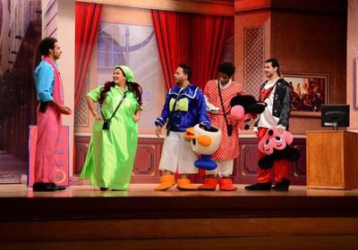 غدًا.. عرض جديد لمسرح مصر بعنوان "الطريق إلى المليون" (صور)