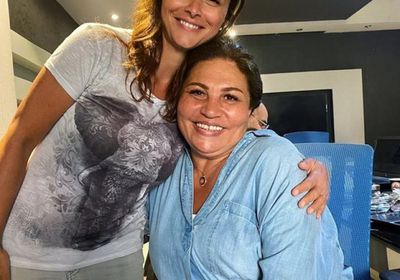 نور بصحبة المخرجة منال الصيفي في كواليس "جمال حريم"