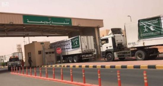تدفق 531 طن مساعدات سعودية خلال شهر