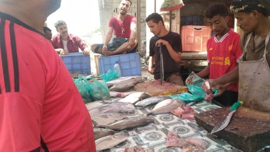 ارتفاع أسعار الأسماك في ردفان