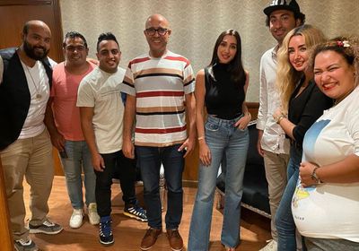 ويزر تهنئ علي ربيع وأوس أوس على "صباحية مباركة"