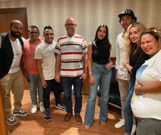 ويزر تهنئ علي ربيع وأوس أوس على "صباحية مباركة"