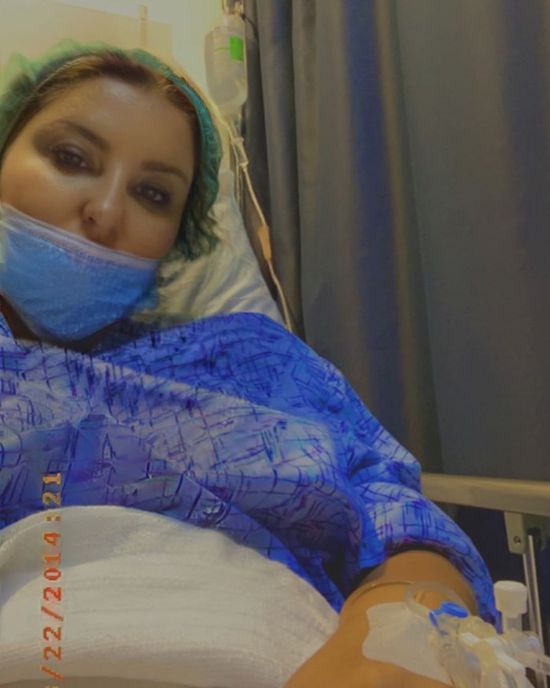 شذى حسون تخضع لعملية جراحية في الإمارات