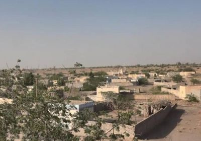المدفعية الحوثية تروع السكان في حيس