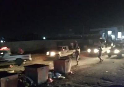 الأجهزة الأمنية بعدن تشتبك مع مسلحين مجهولين بالمنصورة (صور)