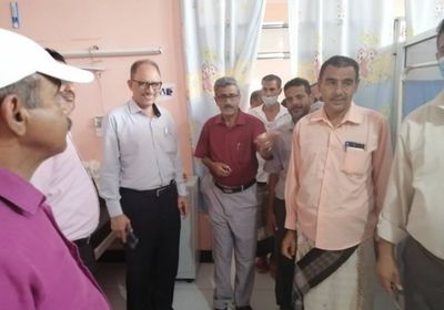 جولة تفقدية لـ "الصحة العالمية" في "ردفان العام"