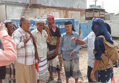 "انتقالي أبين" يوجه برفع مستوى نظافة سوق زنجبار