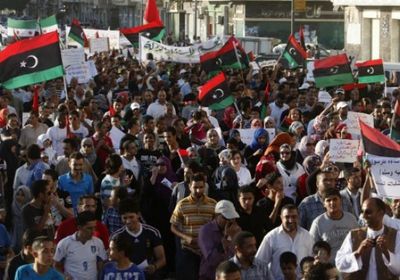 تشكيلات مسلحة تابعة للوفاق تطلق النار على المتظاهرين في طرابلس