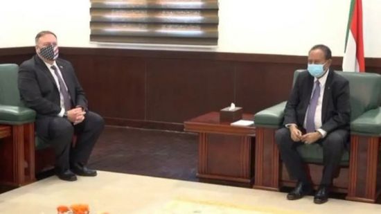  الخارجية الأمريكية: بومبيو يبلغ حمدوك دعمه لاتفاق يحل أزمة سد النهضة