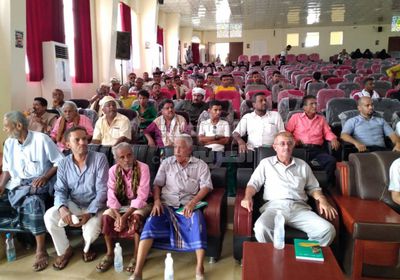 انتقالي أبين ينظم حفلًا لتأبين اللواء محمد عبدالرب 