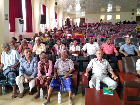 انتقالي أبين ينظم حفلًا لتأبين اللواء محمد عبدالرب 