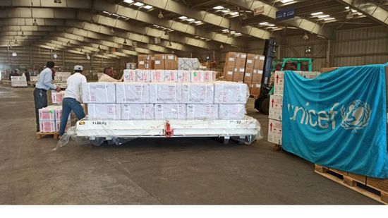 يونيسف: وصول 14 طن لقاحات إلى صنعاء لتحصين الأطفال