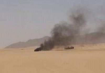 طيران التحالف يدمر 3 أطقم حوثية في الجوف