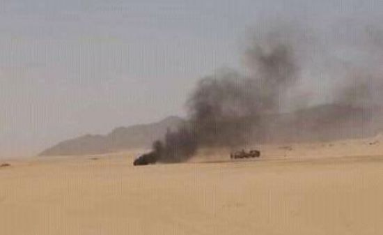 طيران التحالف يدمر 3 أطقم حوثية في الجوف