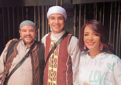 "أبو ليلى وسفيان".. سارة درزاوي تحتفل بعيد ميلاد محمد عبدالرحمن