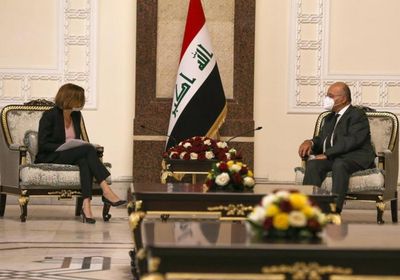   خلال استقباله وزيرة الجيوش الفرنسية.. الرئيس العراقي يؤكد أهمية دعم جهود حماية سيادة بلاده&nbsp;