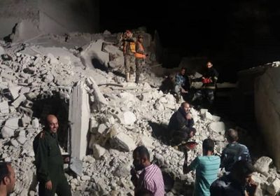 انهيار مبنى سكني ومصرع 4 أشخاص في حلب السورية