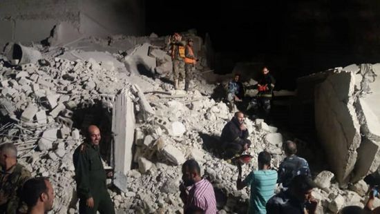 انهيار مبنى سكني ومصرع 4 أشخاص في حلب السورية