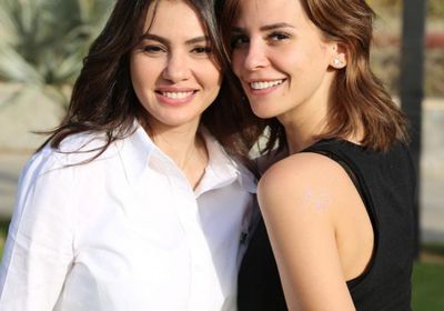 دينا فؤاد تحتفل بعيد ميلاد إيمان العاصي (صور)