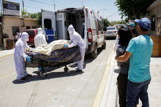 كورونا.. 5824 إصابة في المكسيك و552 وفاة
