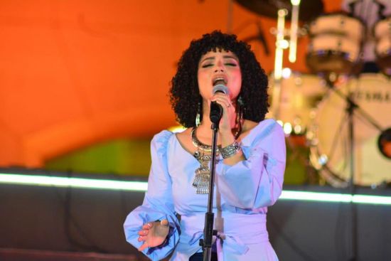 نسمة محجوب تتألق في حفلها الأخير بالأوبرا المصرية (صور)