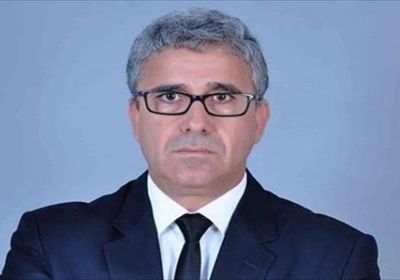 &rlm;مسلحون من جماعات متطرفة والإخوان يواكبون باشاغا فور وصوله إلى معيتيقة