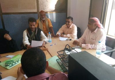 انتقالي الحوطة يبحث خطوات عودة الدراسة