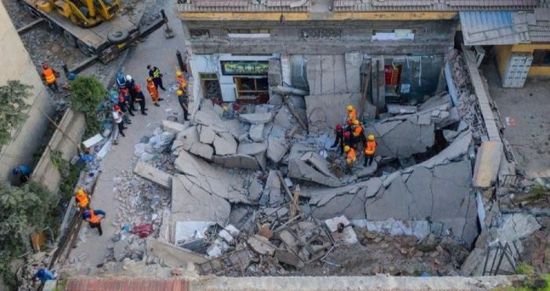 الصين.. مقتل وإصابة 57 شخصًا في انهيار سقف مطعم