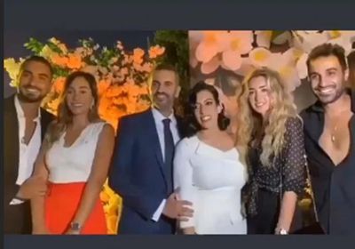 نجوم الفن يحتفلون بعقد قران ابنة شقيقة جمال العدل (صور وفيديو)