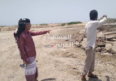 رئيس "انتقالي أبين" يطالب بإنجاز ترميم الخط الدولي