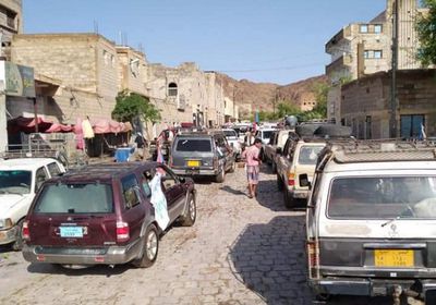 مليشيات الإخوان تمنع المتظاهرين من الوصول إلى المصينعة (صور)