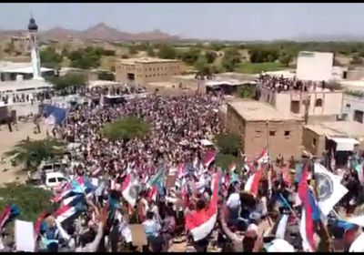 شاهد.. شبوة تلبي نداء "الانتقالي"