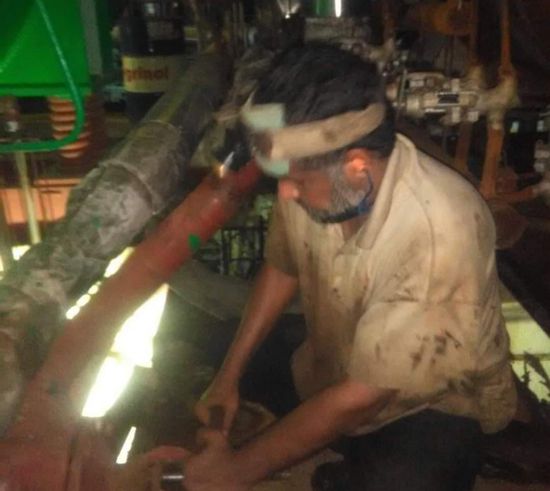 إنهاء صيانة توربين وغلاية بمحطة الحسوة