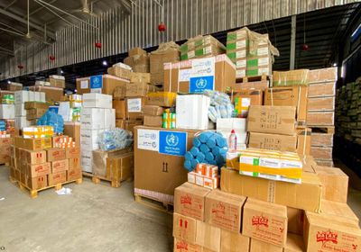 الصحة العالمية: 26 طن معدات طبية لـ 7 مراكز عزل