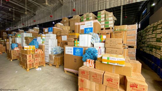 الصحة العالمية: 26 طن معدات طبية لـ 7 مراكز عزل