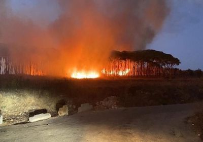 الوطنية للإعلام: اندلاع حريقًا كبيرًا في لبنان 
