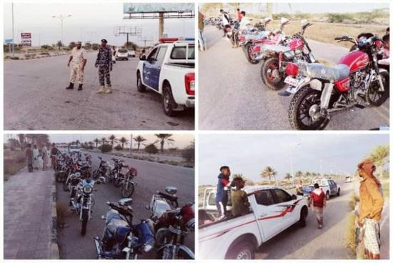 ملاحقة الدراجات النارية المخالفة في جولة الريان