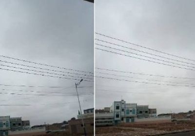 أمطار متفرقة على غيل باوزير