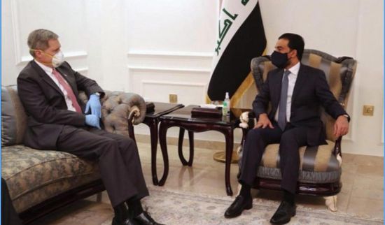 رئيس مجلس النواب العراقي يبحث مع السفير الأميركي سبل تعزيز التعاون الإستراتيجي الثنائي