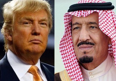  العاهل السعودي لترامب: نقدر الجهود الأمريكية لإحلال السلام بالمنطقة