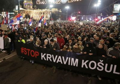 عقب الانتخابات.. احتجاج عشرات الآلاف في شوارع الجبل الأسود