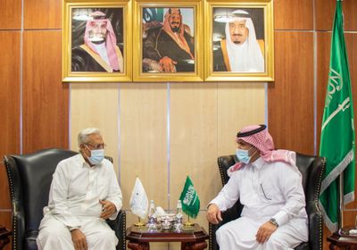 "استقرار العاصمة" يتصدر لقاء السفير السعودي ومدير أمن عدن