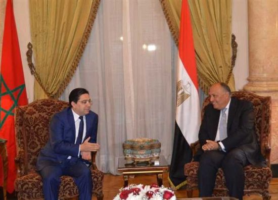 وزير الخارجية المصري ونظيره المغربي يبحثان مستجدات الأزمة الليبية