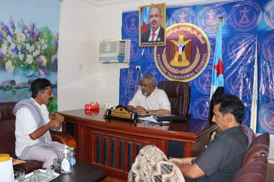 "انتقالي حضرموت" يبحث تعزيز نشاطه في "رخية"