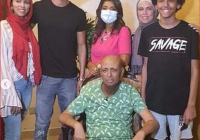 أول ظهور للفنان المصري جمال يوسف بعد إصابته بسرطان البلعوم