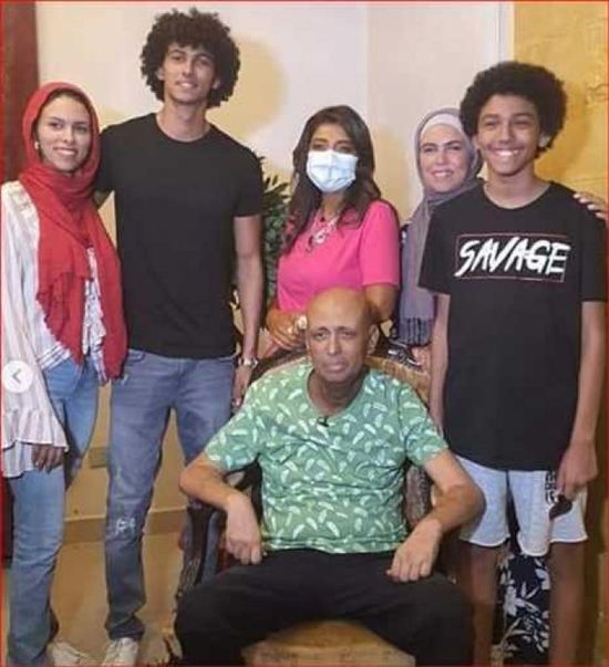 أول ظهور للفنان المصري جمال يوسف بعد إصابته بسرطان البلعوم