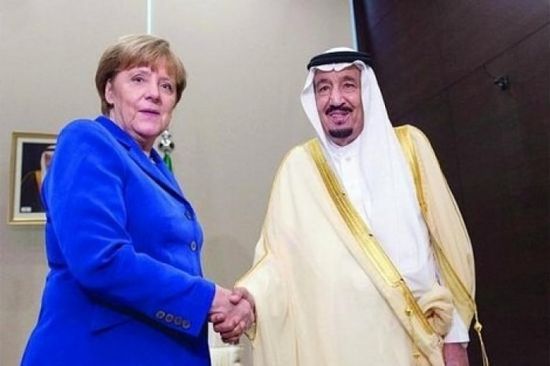 الملك سلمان يبحث مع المستشارة الألمانية جهود مجموعة العشرين