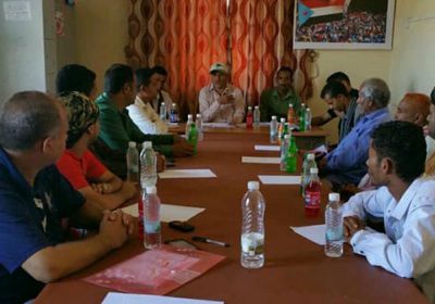 "انتقالي الحصين" يوجه بتطوير العمل الإعلامي لمراكزه