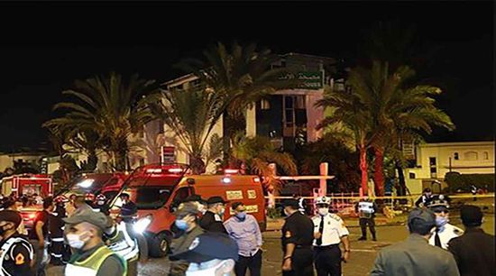انفجار وحريق في مستشفى بالدار البيضاء