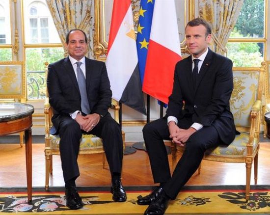 السيسي وماكرون يبحثان الملفات الإقليمية ومستجدات الوضع الليبي